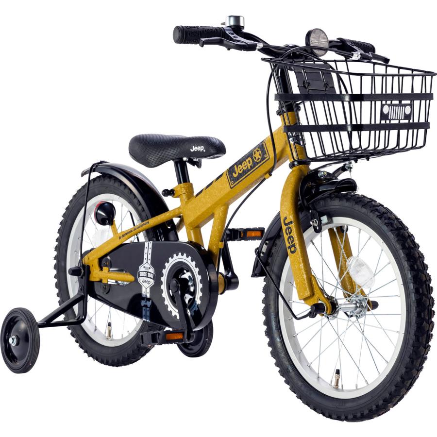 折り畳み自転車　16インチ　jeep仕様 JEEP(ジープ)子供自転車 16インチ 2024年モデル JE-16G 折り畳み