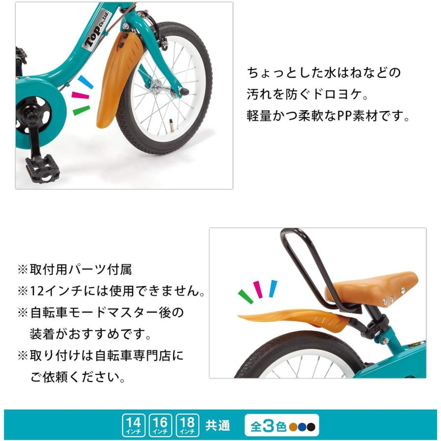 ケッターサイクル キックル用前後 ドロヨケセット 14インチ 16インチ