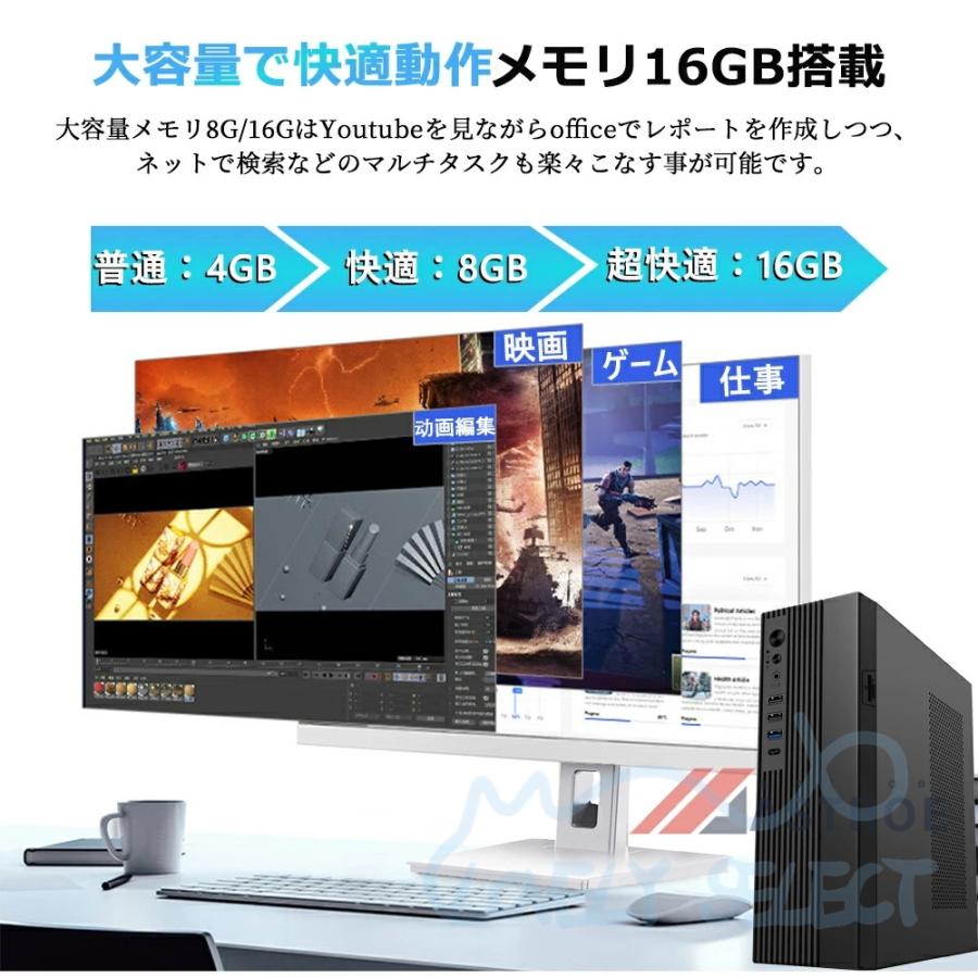 デスクトップパソコン 第13世代CPU Core i5 インテル