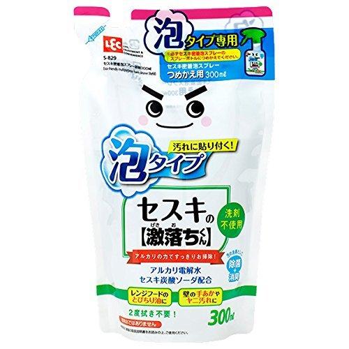 10個セット セスキの激落ちくん 密着泡スプレー つめかえ用 300ml アルカリ電解水 セスキ炭酸ソーダ マルチクリーナー Heathcote Org