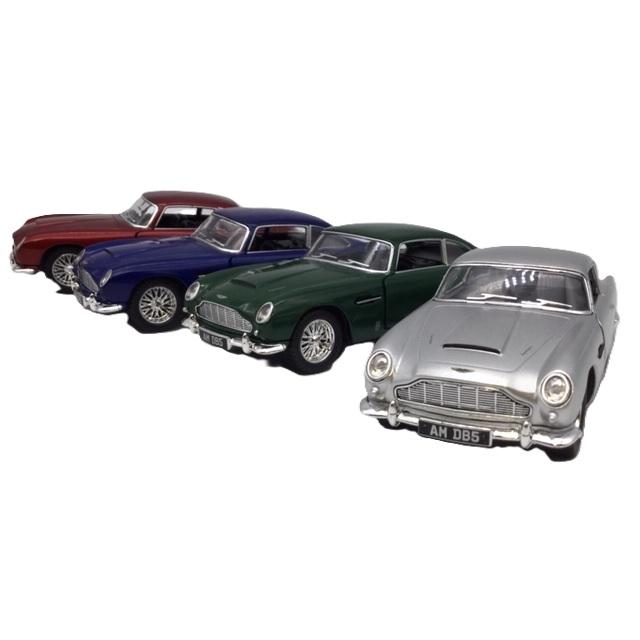 ミニカー 1/38 アストンマーチン DB5 シルバー 単品売り 初代