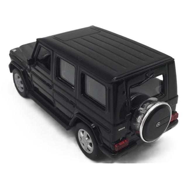 ミニカー 1/36 メルセデスベンツ Gクラス 黒 ダイキャスト プルバック