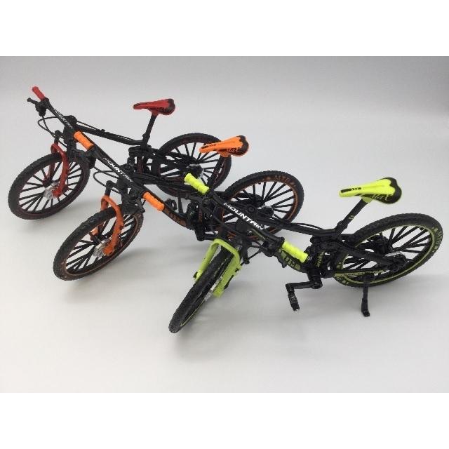 1台売り 1/10 金属製マウンテンバイク 自転車 ミニチュア 模型