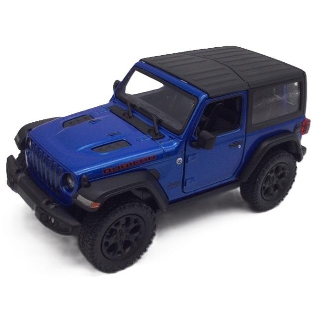 KinSMART ミニカー 1/34 ジープ ラングラー ルビコン ハードトップ
