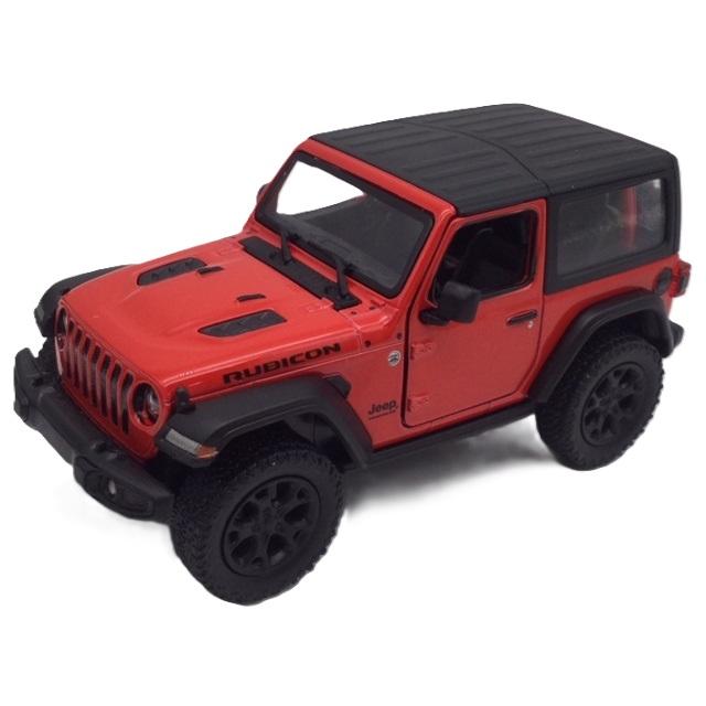 KinSMART ミニカー 1台売り 1/34 ジープ ラングラー ルビコン ハード