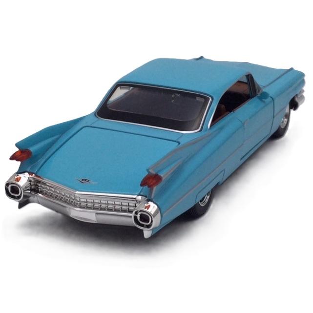 ミニカー ライトブルー 1/32 1959 キャデラック クーペ デビル ヘッド