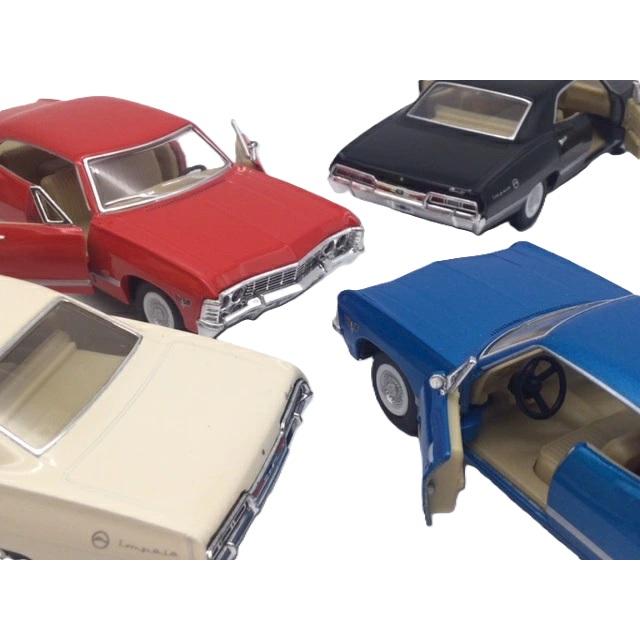KinSMART ミニカー 1台売り 1/43 1967 シボレー インパラ 車 アメ車 A