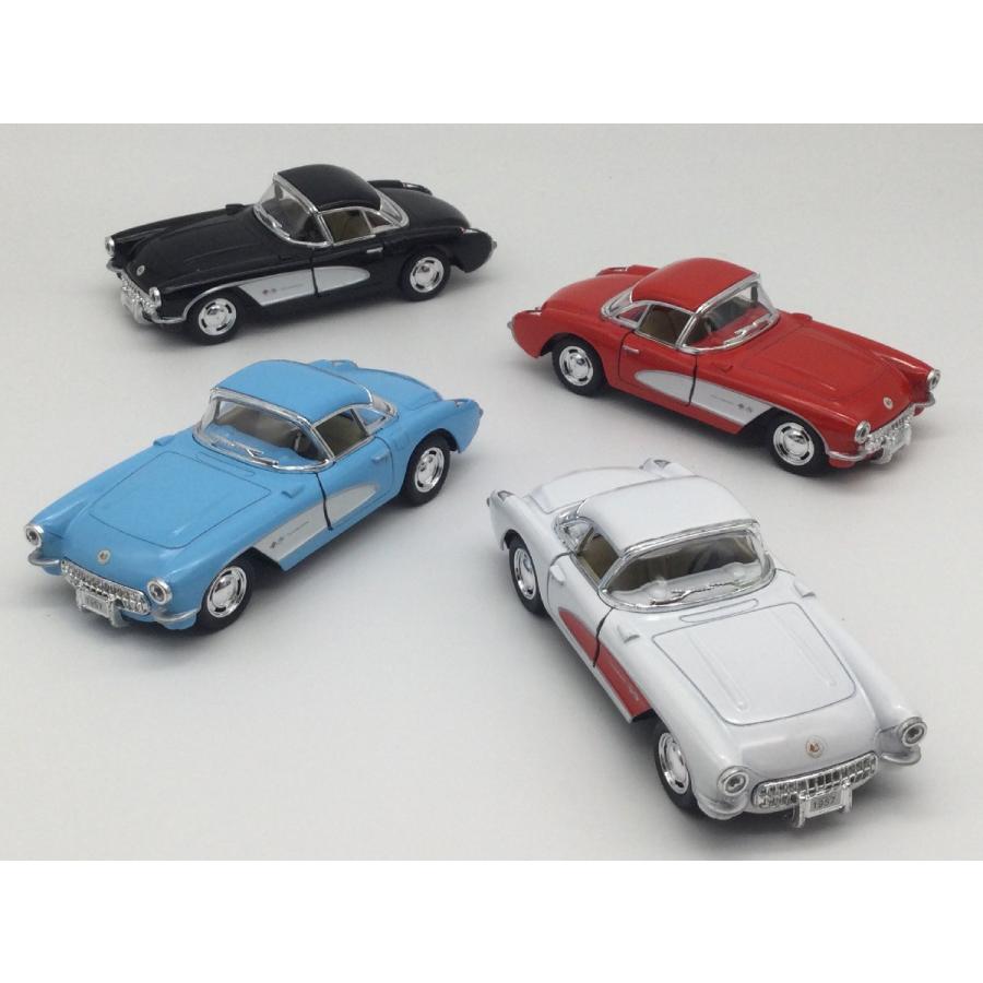 1台売り　1/34 1957 シボレー コルベット ミニカー 車 アメ車 Aカー クラシックカー 旧車 レトロ ヴィンテージ｜lovelybeetlegarage｜06