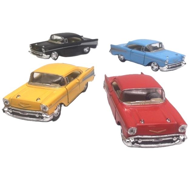 KinSMART ミニカー 1/40 1957 シボレー ベルエア お得な4色