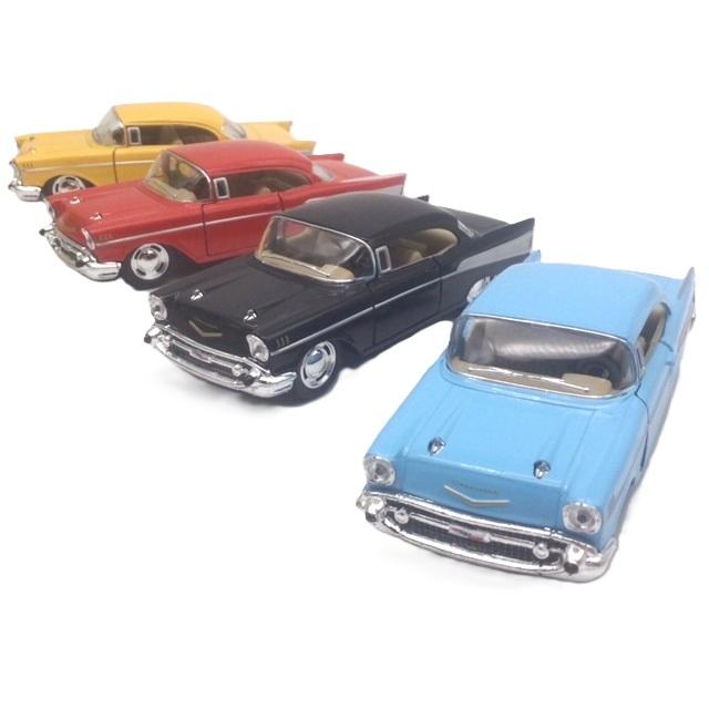 KinSMART ミニカー 1/40 1957 シボレー ベルエア お得な4色