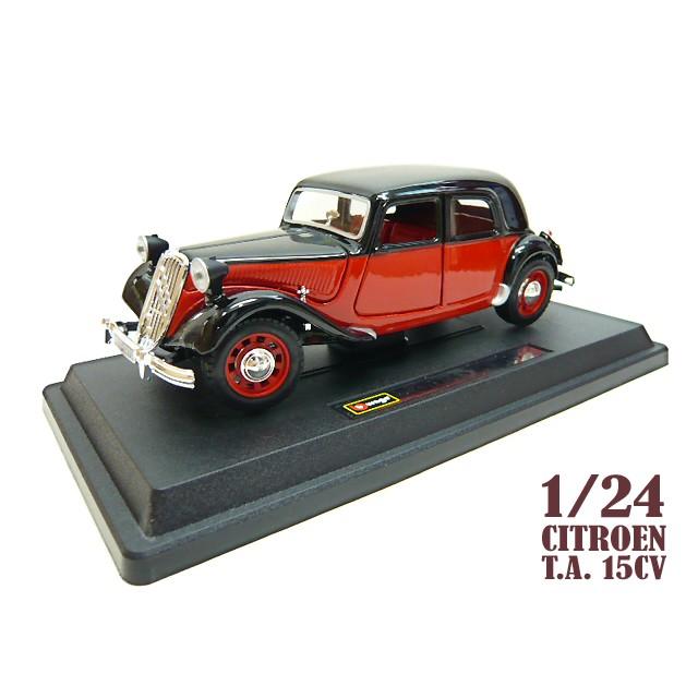 1/24 シトロエン トラクシオン.アバン 15 CV TA 黒 ミニカー
