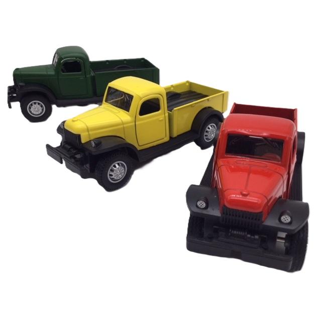 ミニカー 1/43 パワー ワゴン ピックアップトラック 4WD アメ車 レトロ