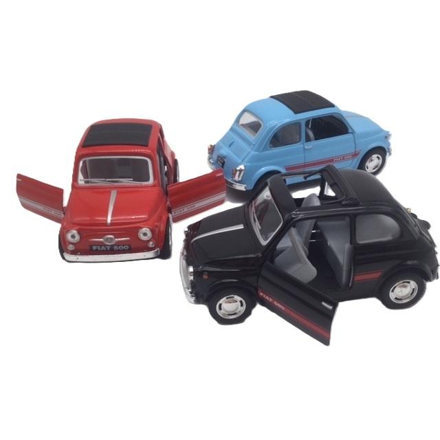 KinSMART ミニカー 1台売り 1/24 フィアット 500 FIAT ルパン愛用車
