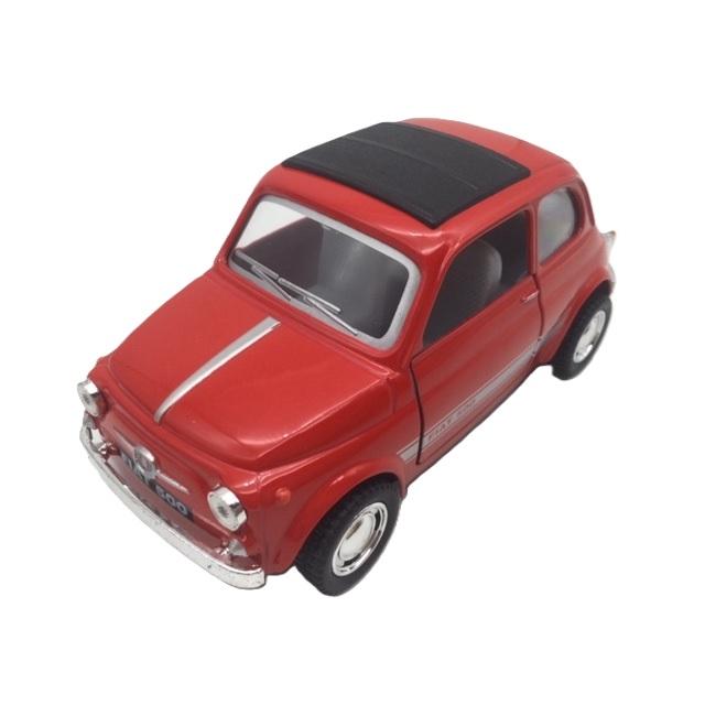 フィアット500ミニカー1／24　未開封品 ミニカー 1/24 フィアット500 ev 2021 ブラゴ 白色 予約商品 : HOTTOYS