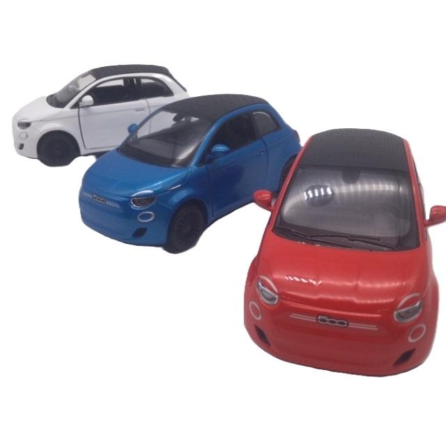 KinSMART お得な3色コンプリートセット 1/28 フィアット500e オープン