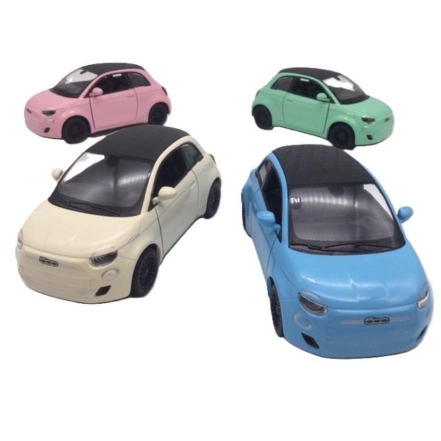 KinSMART ミニカー お得な4色コンプリートセット 1/28 フィアット 500e