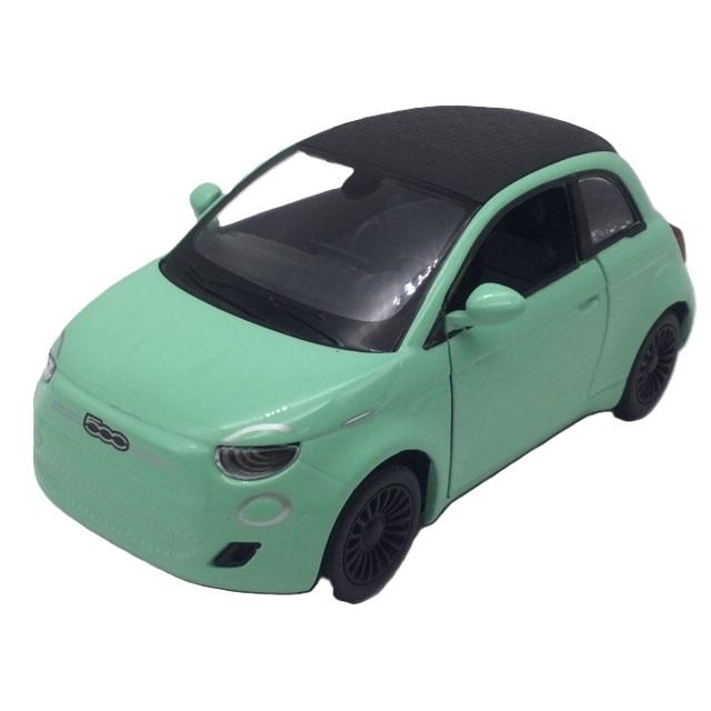KinSMART ミニカー 1台売り 1/28 フィアット 500e オープン パステル
