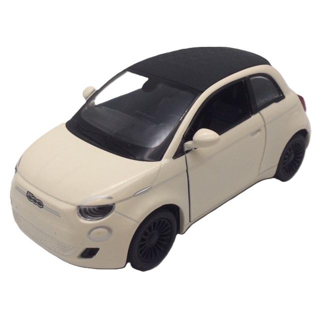 KinSMART ミニカー 1台売り 1/28 フィアット 500e オープン パステル