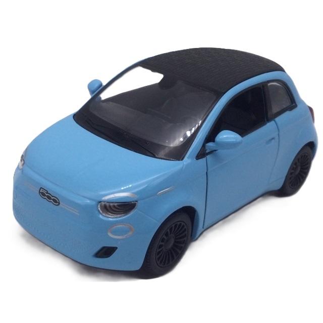 KinSMART ミニカー 1台売り 1/28 フィアット 500e オープン パステル