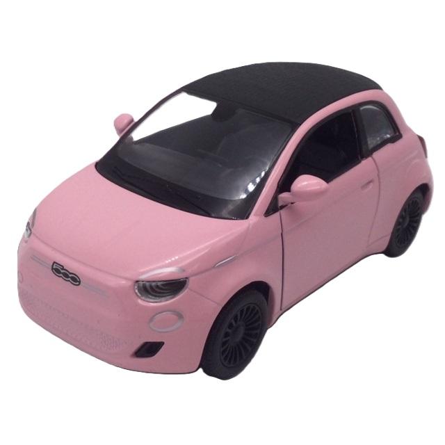 KinSMART ミニカー 1台売り 1/28 フィアット 500e オープン パステル