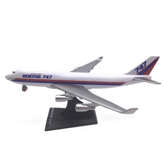 WELLY ボーイング747 ジャンボジェット ダイキャストメタル製 模型