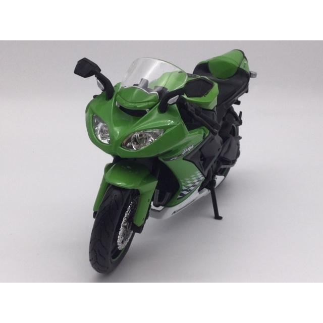 カワサキ 1/12 ニンジャ ZX-10R 緑 Kawasaki Ninja オートバイ カワサキ 1/12 ニンジャ ZX-10R 緑 Kawasaki Ninja オートバイ