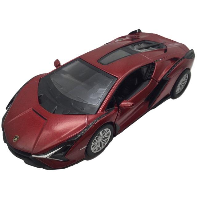 KinSMART ミニカー 1台売り 1/40 ランボルギーニ シアン FKP37