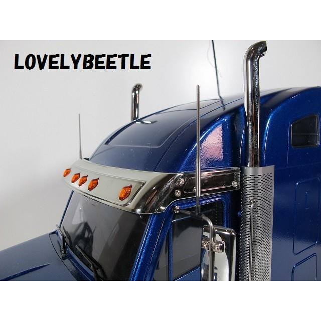 送料無料 LS1/14RCトラック CB無線アンテナ 2個セット 折れない