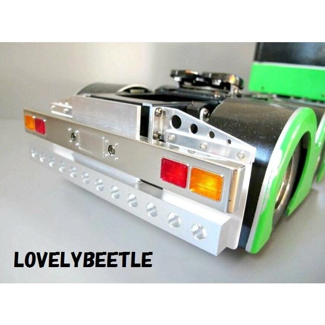 送料無料 LS1/14 タミヤ RCトラック＆セミトレーラー アルミ製 泥除け