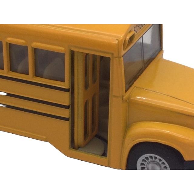 KinSMART ミニカー スクールバス 通学バス 黄色 School Bus 1台売り