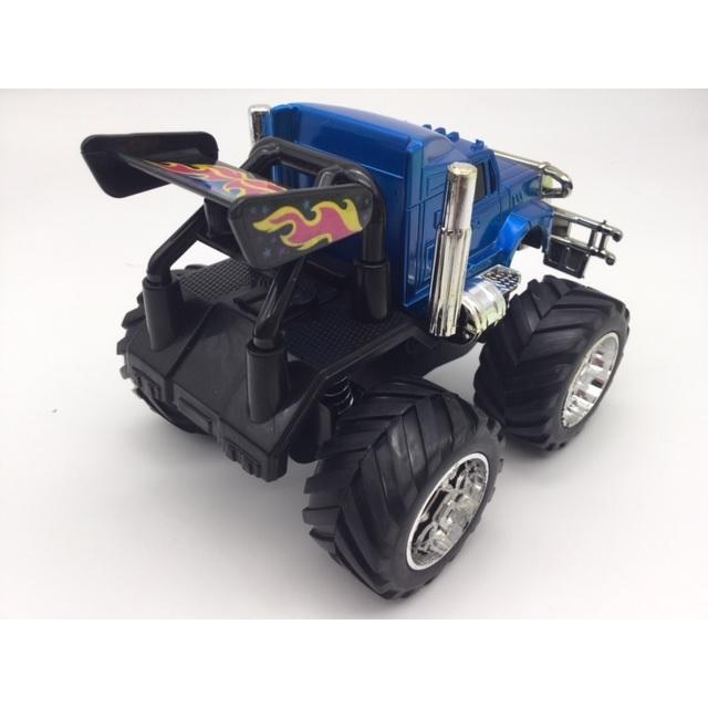 ミニカー モンスタートラック ビッグフット 青 アメリカントラック