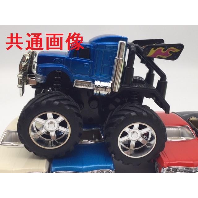 チョロQ ビッグフットミニカー 赤と青 ミニカー モンスタートラック ビッグフット 青 アメリカントラック