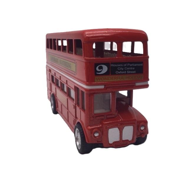 ミニカー 1/68 ロンドンバス クローズトップ ダブルデッカー 二階建て