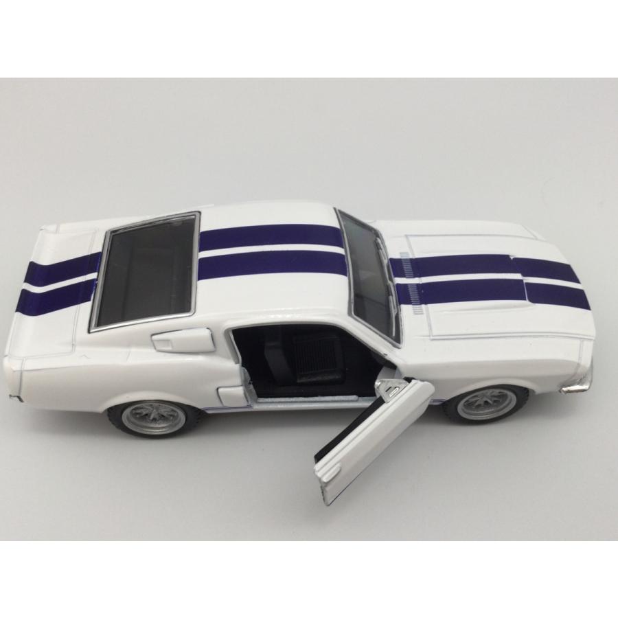 1/38 1967 フォード シェルビー GT500 白 ダイキャスト製ボディ 1/38 1967 フォード シェルビー GT500 白 ダイキャスト製ボディ