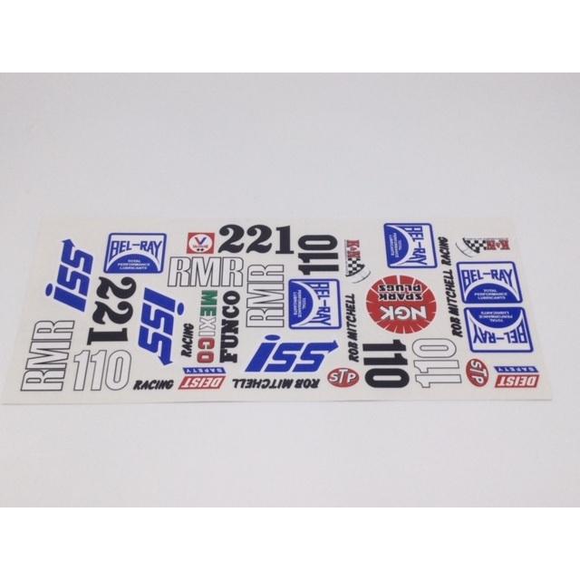 送料無料 1/10 バギーチャンプ 旧タイプ VER2 ビニールステッカー