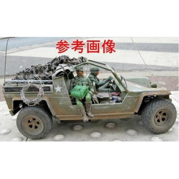 1/12 XR311 コンバットバギー 緑＆白 つや消し ステッカーセット
