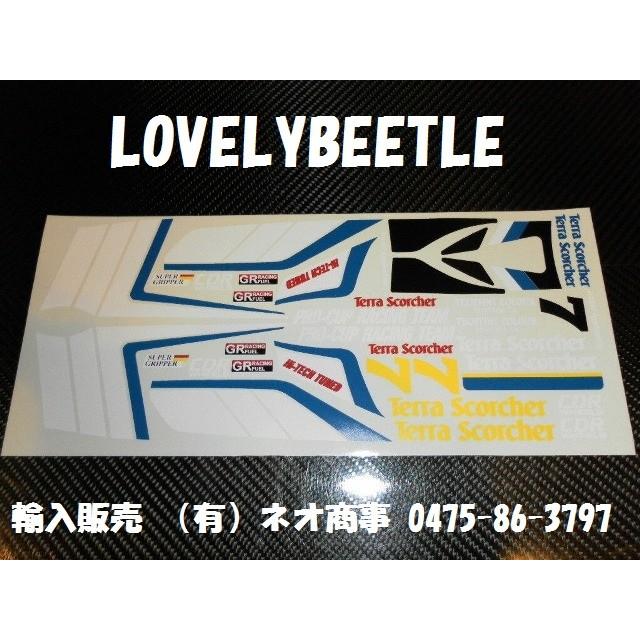 送料無料 1/10 テラスコーチャー ビニールステッカーセット