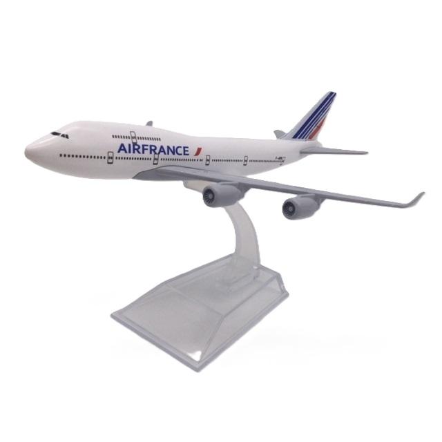 ボーイング747 エールフランス航空 ジャンボジェット 16cm 航空機模型