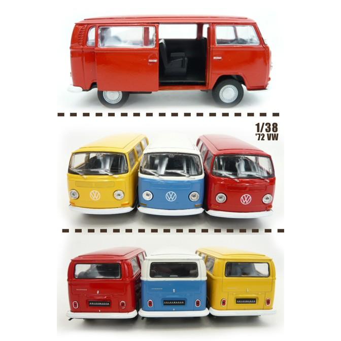 1/38 ワーゲン タイプ2 バス レイトバージョン 後期型 VW ミニカー 1