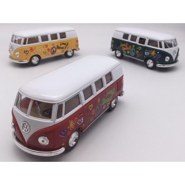 お得な3色コンプリートセット 1 32 1962ワーゲンバス ラブ ピース Type2 サイケデリック ヒッピー コンビ アーリーバス ミニカー 車 フォルクスワーゲン Vw 046 ラブリービートルミニカー Rcカー 通販 Yahoo ショッピング