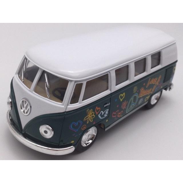 お得な3色コンプリートセット 1/32 1962ワーゲンバス ラブ＆ピース