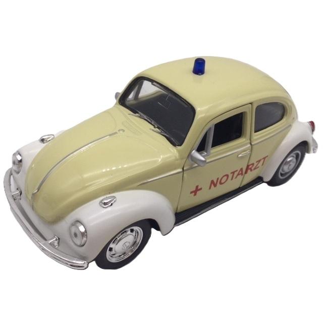 Volkswagen Beetle 救急車 ミニカー WELLY ミニカー 1/32 ワーゲン クラシックビートル 1302 ヨーロッパ