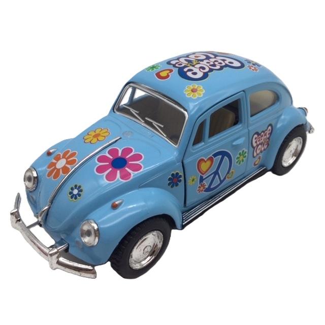 KinSMART ミニカー 1/32 クラシック ビンテージルック ビートル ラブ