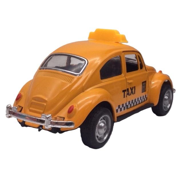 ミニカー 1/32 ワーゲン ビートル タクシー仕様 両サイドドア 