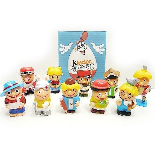 ☆ キンダーサプライズ ミニ フィギュア 10体セット 可動 食玩 ☆ キンダーサプライズ ミニ フィギュア 10体セット 可動 食玩