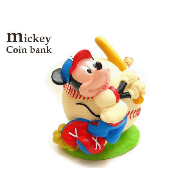 ミッキーマウス フィギュア 貯金箱 野球 Disney ソフビ製 ディズニー ベースボール Di 016 ラブリービートル 雑貨屋さん 通販 Yahoo ショッピング
