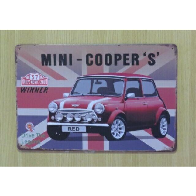送料無料 ミニ クーパーs 金属製 メタルサインプレート 1964 第37回 モンテカルロラリー 優勝車 ミニクーパー Mini Cooper Bmw 看板 ブリキ Metalplate 027 ラブリービートル 雑貨屋さん 通販 Yahoo ショッピング