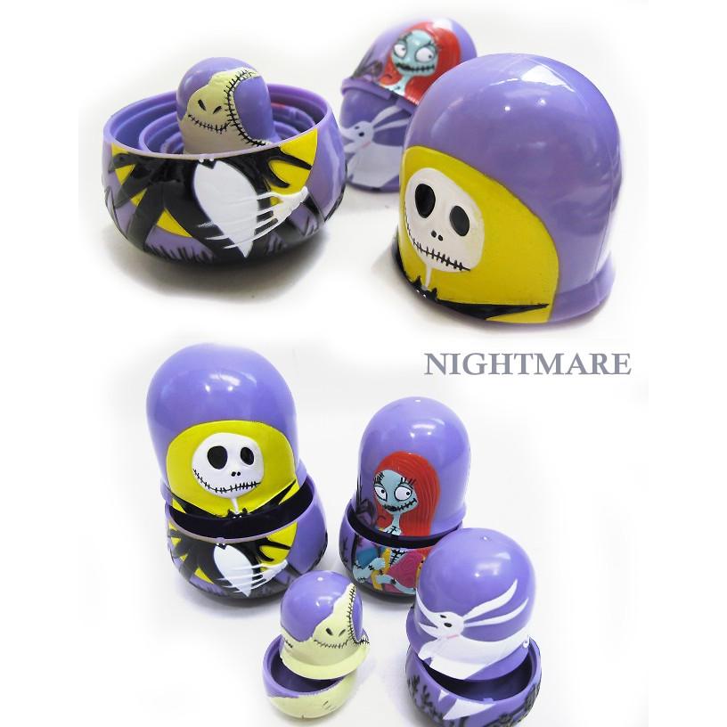 ナイトメアー ミニマトリョーシカ 4個入り プラスチック製 ジャック