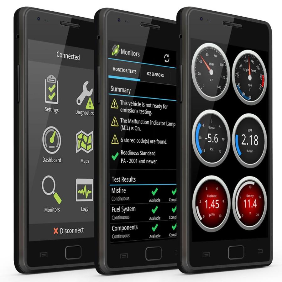 OBDLink 427201 LX OBD2 故障診断機 Bluetooth スキャンツール