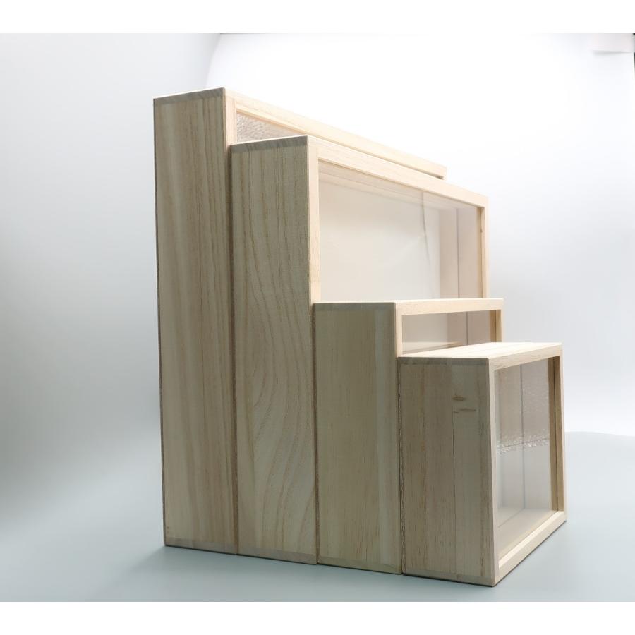 標本箱 桐インロー箱 ガラスフタ 【大サイズ】 : ラブリーインセクト